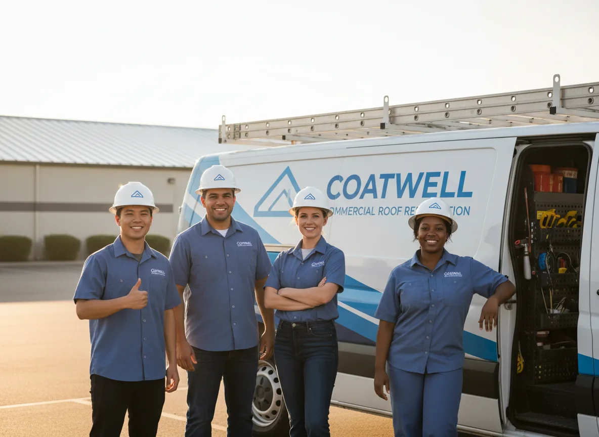 Commercial roof coating company in Port Byron, IL